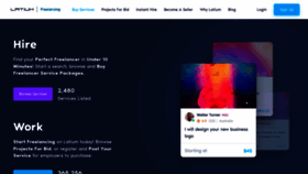 What Latium.org website looked like in 2023 (3 years ago)