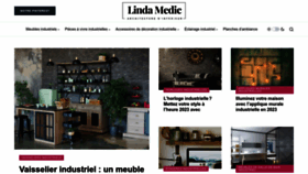 What Lindamedic.com website looked like in 2023 (1 year ago)