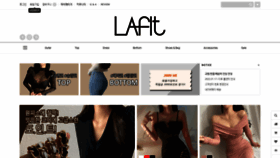 What Lafit.co.kr website looked like in 2023 (1 year ago)