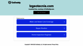 What Lzgeotecnia.com website looked like in 2023 (1 year ago)