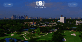 What Lakewoodcc.com website looked like in 2023 (1 year ago)