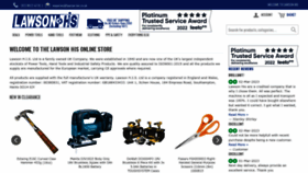 What Lawson-his.co.uk website looked like in 2023 (3 years ago)