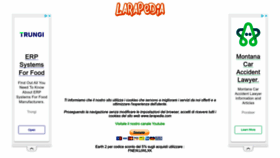What Larapedia.com website looked like in 2023 (1 year ago)