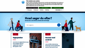 What Laegemiddelstyrelsen.dk website looked like in 2023 (1 year ago)