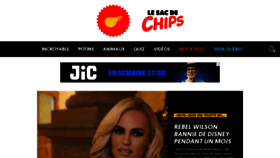 What Lesacdechips.com website looked like in 2023 (1 year ago)