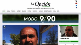 What Laopcion.com.mx website looked like in 2023 (1 year ago)