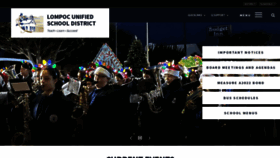 What Lusd.org website looked like in 2023 (1 year ago)