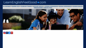 What Learnenglishfeelgood.com website looked like in 2023 (1 year ago)