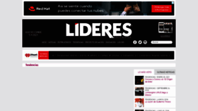 What Lideresmexicanos.com website looked like in 2023 (1 year ago)