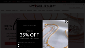 What Limogesjewelry.com website looked like in 2023 (1 year ago)