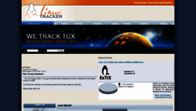 What Linuxtracker.org website looked like in 2023 (1 year ago)