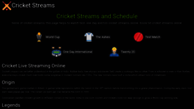 What Live.cricstream.me website looked like in 2023 (1 year ago)