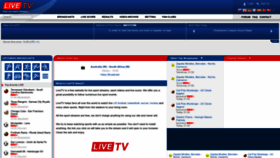 What Liveru.sx website looked like in 2023 (1 year ago)