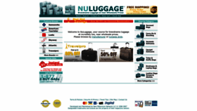 What Luggage.nu website looked like in 2023 (1 year ago)
