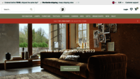 What Livingandcompany.com website looked like in 2023 (1 year ago)