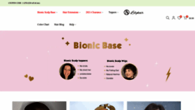 What Lilyhair.com website looked like in 2023 (1 year ago)