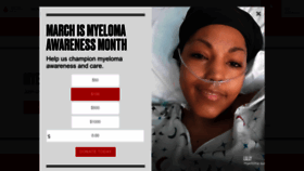 What Leukemia.org website looked like in 2023 (1 year ago)