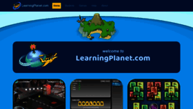 What Learningplanet.com website looked like in 2023 (1 year ago)