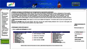 What Leejoo.nl website looked like in 2023 (1 year ago)