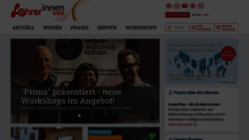 What Lehrerweb.at website looked like in 2023 (1 year ago)