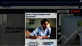 What Leadershipchallenge.com website looked like in 2023 (1 year ago)