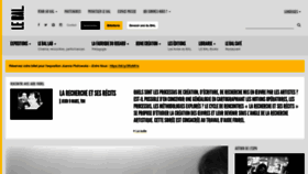 What Le-bal.fr website looked like in 2023 (1 year ago)