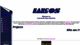 What Lancos.com website looked like in 2023 (1 year ago)