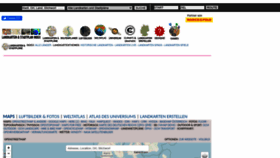 What Landkartenindex.de website looked like in 2023 (1 year ago)