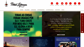 What Luteranos.com.br website looked like in 2023 (1 year ago)