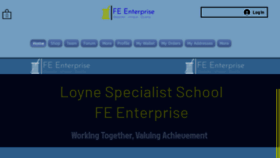 What Loyneenterprise.com website looked like in 2023 (1 year ago)