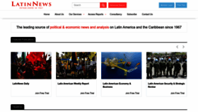 What Latinnews.com website looked like in 2023 (1 year ago)