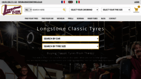 What Longstonetyres.co.uk website looked like in 2023 (1 year ago)