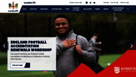 What Londonfa.com website looked like in 2023 (1 year ago)