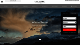 What Lakedistricthotels.net website looked like in 2023 (1 year ago)