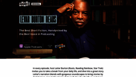 What Levarburtonpodcast.com website looked like in 2023 (1 year ago)