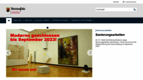 What Landesmuseum-mainz.de website looked like in 2023 (1 year ago)