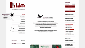 What Lahulotte.fr website looked like in 2023 (1 year ago)