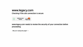 What Legacy.com website looked like in 2023 (1 year ago)