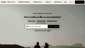 What Lover.ly website looked like in 2023 (1 year ago)