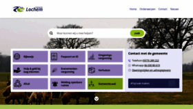 What Lochem.nl website looked like in 2023 (1 year ago)