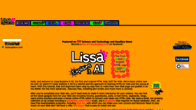 What Lissaexplains.com website looked like in 2023 (1 year ago)
