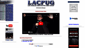 What Lafcpug.org website looked like in 2023 (1 year ago)