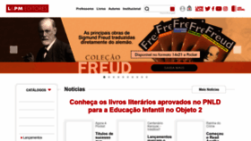 What Lpm.com.br website looked like in 2023 (2 years ago)
