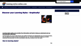 What Learning-styles-online.com website looked like in 2023 (1 year ago)