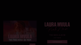 What Lauramvula.com website looked like in 2023 (1 year ago)
