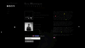 What Lisahannigan.ie website looked like in 2023 (1 year ago)