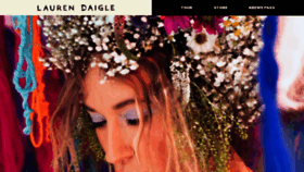 What Laurendaigle.com website looked like in 2023 (1 year ago)