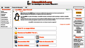What Linuxmao.org website looked like in 2023 (1 year ago)