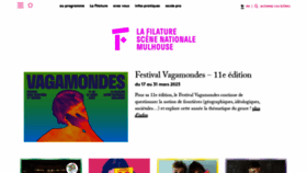 What Lafilature.org website looked like in 2023 (2 years ago)