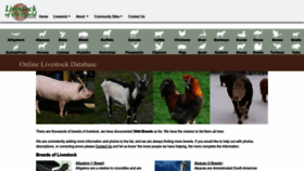 What Livestockoftheworld.com website looked like in 2023 (1 year ago)